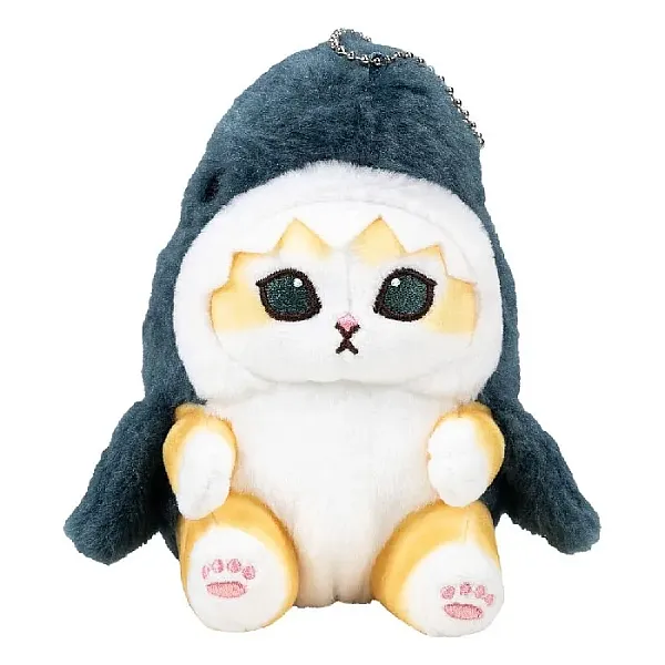 MOFUSAND PLUSH FIGURE CAT SHARK 12 CM